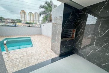 LINDO Sobrado novo á venda no Parque São Domingos na Rua Armando Martino