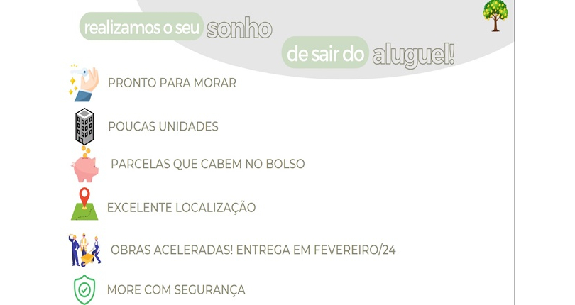 Apartamento novo à venda no Bairro da Vila Mangalot na Rua Doutor Azor Montenegro 