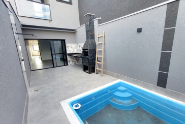 Sobrado novo à venda no Bairro do Jardim Vista Linda na Rua Alto Taquari 32