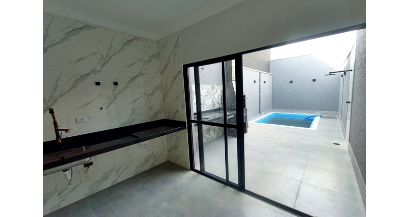 Sobrado novo à venda no Bairro do Jardim Vista Linda na Rua Alto Taquari 32