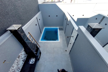 BELO Sobrado novo à venda no Bairro do Jardim Vista Linda na Rua Alto Taquari 34,