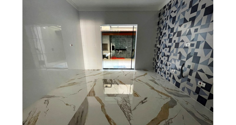 Sobrado novo à venda no Bairro do Jardim Felicidade (Zona Oeste) na Rua Rosálio José da Conceição 473,