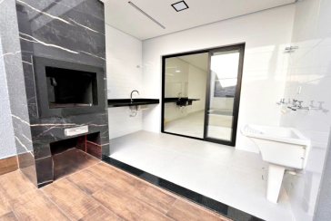 Lindo Sobrado Novo à venda Bairro do Parque São Domingos na Avenida General Charles de Gaulle 446, 