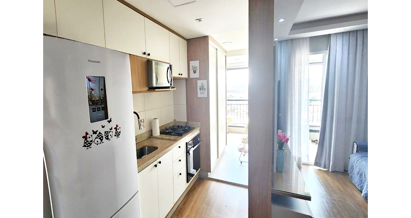 Lindo Apartamento à venda no Bairro da Vila Anastácio na Rua Martinho de Campos 41