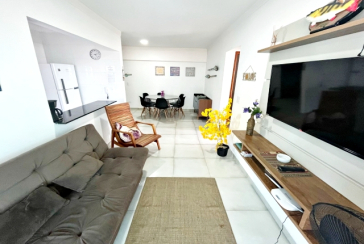 Apartamento à venda na Praia Grande no Bairro Real na Avenida Presidente Castelo Branco 16080, no Condomínio Edifício Água Marinha 