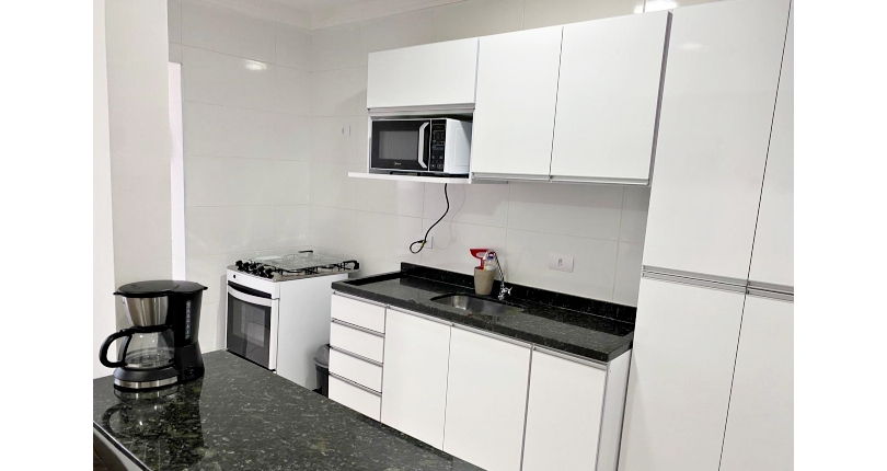 Apartamento à venda na Praia Grande no Bairro Real na Avenida Presidente Castelo Branco 16080, no Condomínio Edifício Água Marinha 