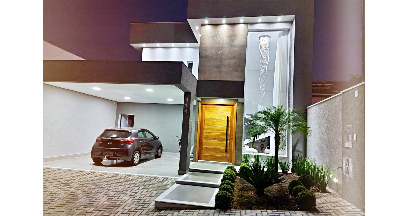 Belo Sobrado à venda em Bragança Paulista no Bairro do Condomínio Portal da Serra 