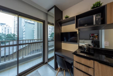 Lindo Apartamento Studio à venda no Bairro da Consolação 