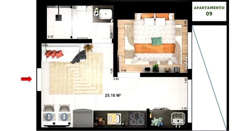 Em construção à venda Rua Professor Araújo Coelho, 597, Jardim Líbano - Imóveis à Venda