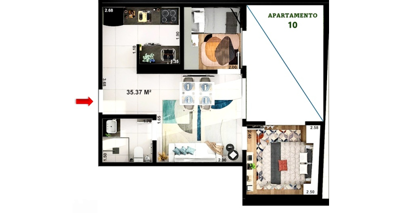 Em construção à venda Rua Professor Araújo Coelho, 597, Jardim Líbano - Imóveis à Venda