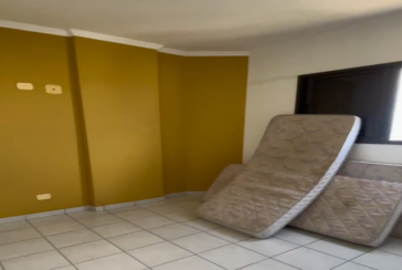 Belo Apartamento à venda na Praia Grande no Bairro Nova Mirim na Rua Primeiro de Maio 34, no Condomínio Joao Maria Orisaka