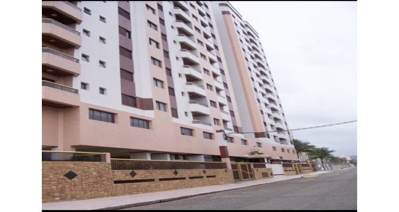 Belo Apartamento à venda na Praia Grande no Bairro Nova Mirim na Rua Primeiro de Maio 34, no Condomínio Joao Maria Orisaka