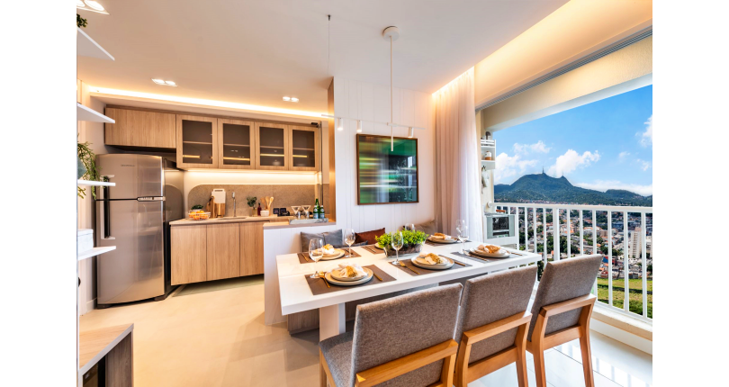 Apartamento em construção à venda no Bairro da Vila Jaraguá na Estrada Turística do Jaraguá 732