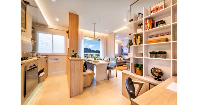 Apartamento em construção à venda no Bairro da Vila Jaraguá na Estrada Turística do Jaraguá 732