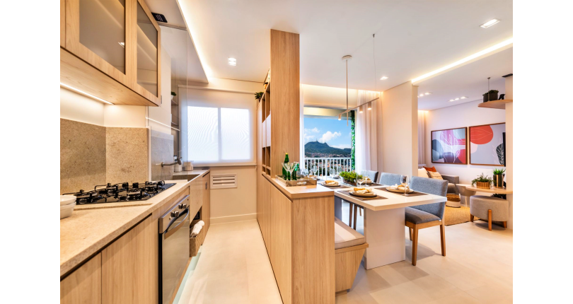 Apartamento em construção à venda no Bairro da Vila Jaraguá na Estrada Turística do Jaraguá 732