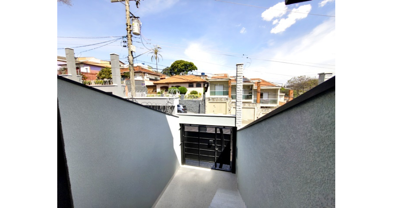 Lindo Sobrado novo à venda no Bairro do Jardim Maristela na Rua Coronel Augusto Machado 330