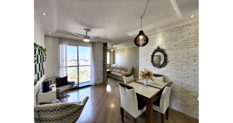 Apartamento à venda no Bairro do Parque Maria Domitila na Rua Willis Roberto Banks 401,  no Condomínio Side Park