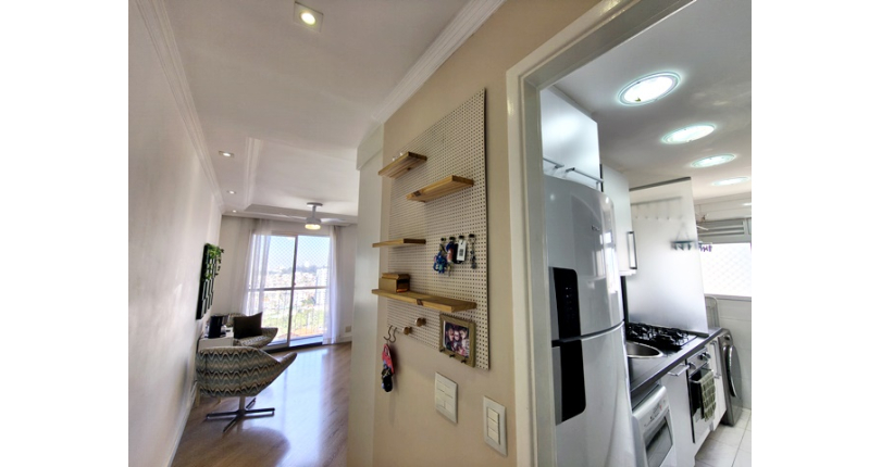 Apartamento à venda no Bairro do Parque Maria Domitila na Rua Willis Roberto Banks 401,  no Condomínio Side Park