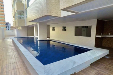 Apartamento à venda na Praia Grande no Bairro do Boqueirão na Rua Jaú 1352