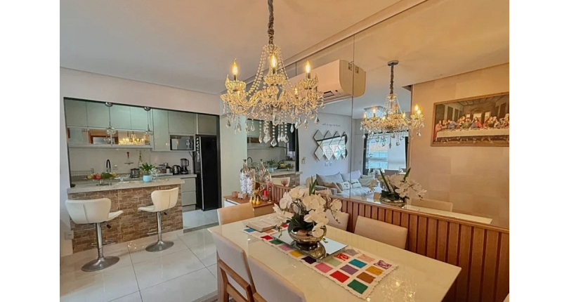 Apartamento à venda na Praia Grande no Bairro do Boqueirão na Rua Jaú 1352