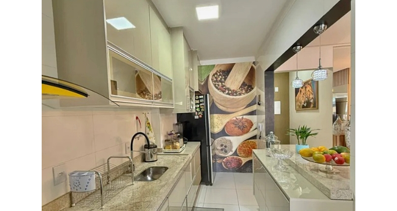 Apartamento à venda na Praia Grande no Bairro do Boqueirão na Rua Jaú 1352