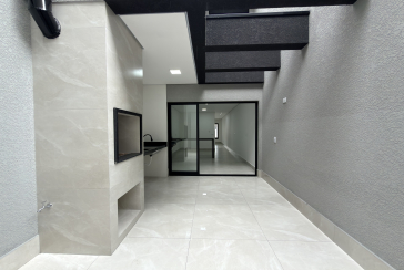 Sobrado novo à venda no Bairro do Parque Maria Domitila na Rua Edvard de Vita Godoy 254