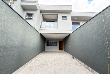 Sobrado novo com conceito aberto à venda no Bairro do Parque São Domingos na Avenida Joaquim de Magalhães 155