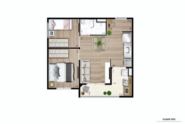 Apartamento novo à venda no Bairro da Vila Pirituba na Rua Laranjal do Jari 100, 