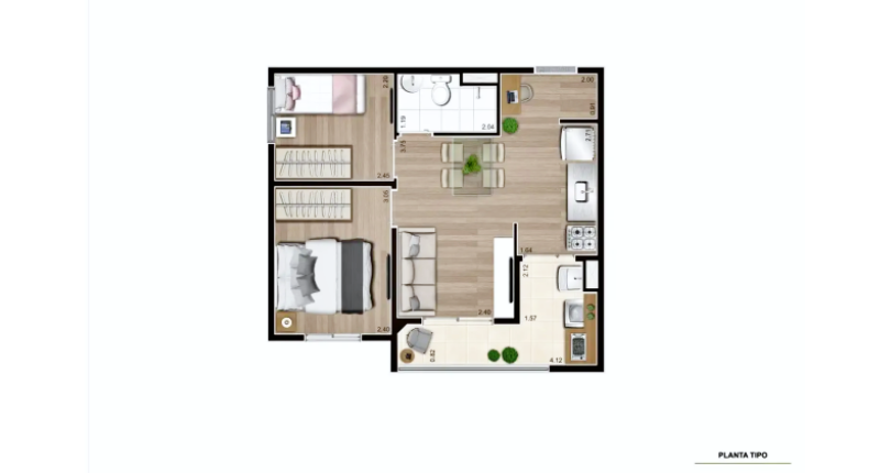  Apartamento novo à venda no Bairro da Vila Pirituba na Rua Laranjal do Jari 100, 