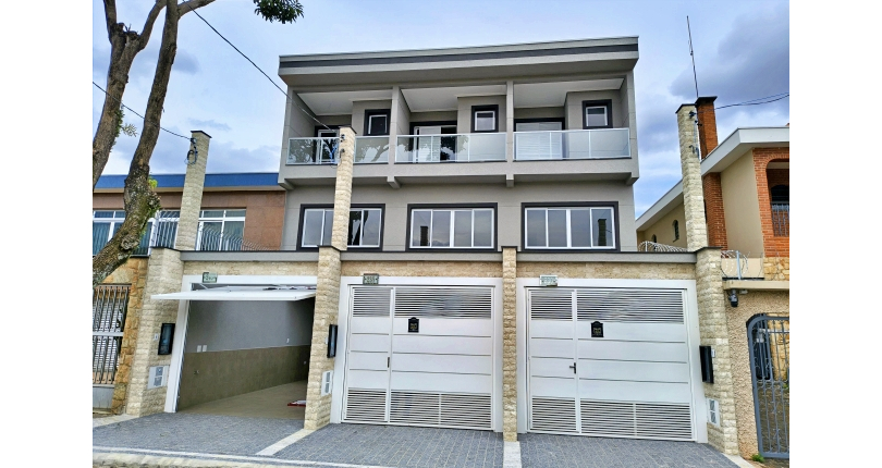 Sobrado novo à venda no Bairro do Jardim Felicidade (Zona Oeste) na Rua Elias Vitorino de Souza 236