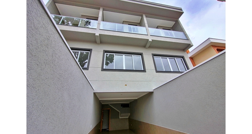 Sobrado novo à venda no Bairro do Jardim Felicidade (Zona Oeste) na Rua Elias Vitorino de Souza 238
