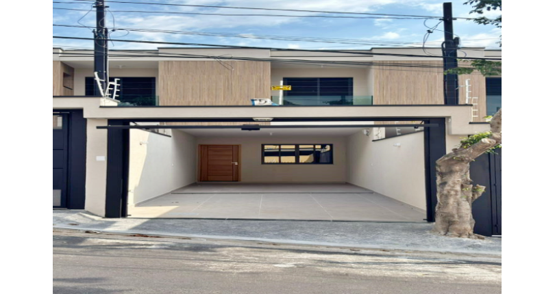 Sobrado novo à venda no Jardim Primavera (Zona Norte)  na Rua Padre Tomás Pereira 56